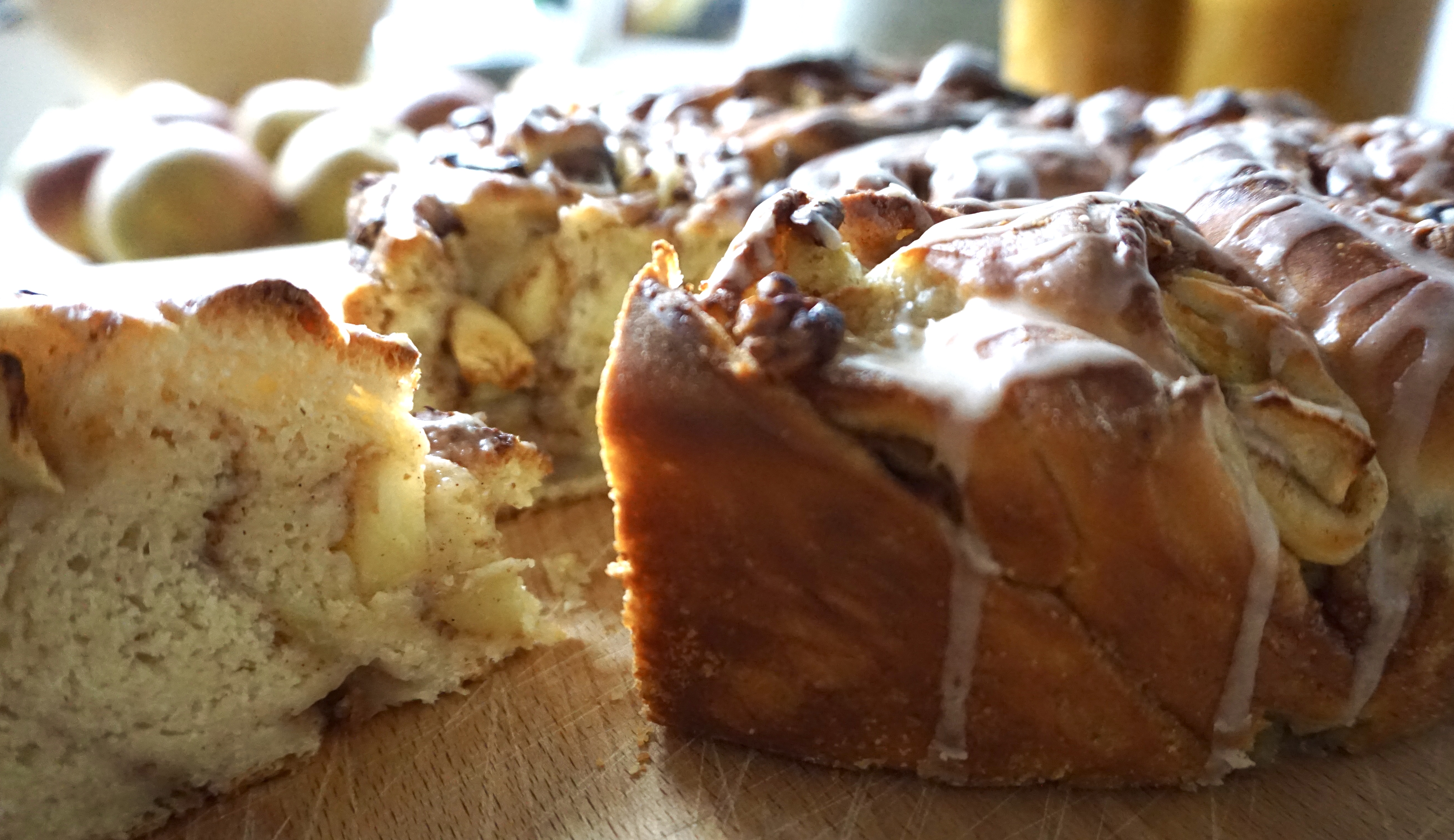 Apfel Zimt Schneckenkuchen